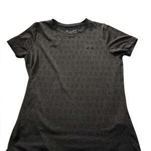 Under Armour Olive green mesh Logo T-Shirt